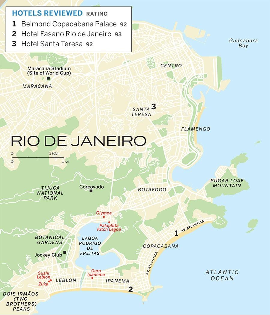 Rio de haneiro هتل ها