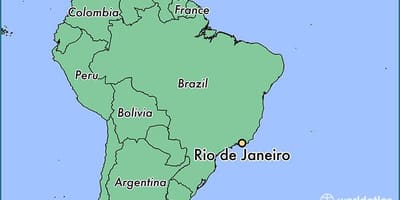 نقشه Rio de Janeiro