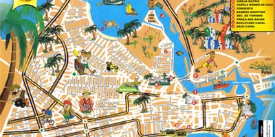 نقشه از Rio de Janeiro کروز پورت
